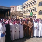 فرضية اخلاء في متوسطة ابن تيمية بالمجمعة