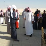 الإبتدائية الثالثة (بنات ) بمحافظة بيشة تكرم حارسها