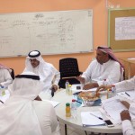 مدير إدارة الأمن والسلامة المدرسية يحضر مع مشرفي الإدارة اجتماع اللجنة المركزية