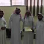 مساعدة مدير إدارة الأمن والسلامة المدرسية تكرم كآفة منسوبات الإدارة بمناسبة انتهاء العام الدراسي