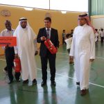متوسطة الامام مالك تنقذ خطة اخلاء وهمية