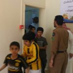 تفعيل اليوم العالمي للدفاع المدني في  ب 136  بمنطقة الرياض