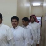تنفيذ خطة الإخلاء في مدرسة الملك سعود الثانوية
