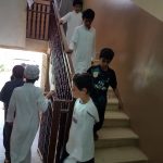 تنفيذ خطة الإخلاء في مدرسة عبدالرحمن بن عوف الابتدائية بسكاكا
