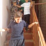تنفيذ خطة الإخلاء في مدرسة الانصار المتوسطة بطبرجل