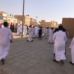 تنفيذ خطة الاخلاء في مدرسة فلسطين الابتدائية