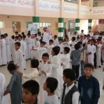 تنفيذ خطة الاخلاء في مدرسة المعتصم بالله بطبرجل
