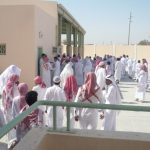 تعليم الاحساء : ابتدائية ابي دجانة تقيم خطة إخلاء وهمية