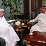 العبدان يلتقي بمدير ادارة الدفاع المدني بمحافظة المجمعة