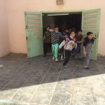 خطة إخلاء إفتراضية في إبتدائية ابن خلدون بتعليم الزلفي