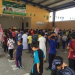 تنفيذ خطة الاخلاء في مدرسة سماء الإبداع المتوسطة الاهلية بسكاكا