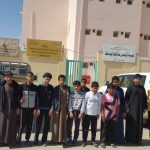 تنفيذ خطة الاخلاء في مدرسة طلعة عمار الابتدائية بصوير