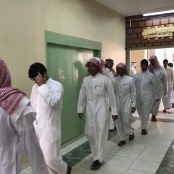 اللقاء الاول لمنسوبي ادارة الامن والسلامة المدرسية بتعليم المجمعة