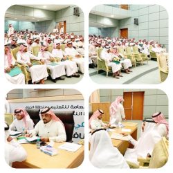 تنفيذ خطة الاخلاء في مدرسة الوليد بن عبدالملك المتوسطة بالجوف