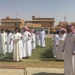 نجاح فرضية الإخلاء في ابتدائية سعد بن أبي وقاص بتعليم الزلفي