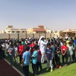 ثانوية ابن باز بتعليم الزلفي تنفذ فرضية إخلاء