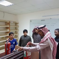 تنفيذ خطة ابتدائية السيدة عائشة للبنات بالقنفذة