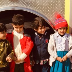 تعليم الجوف – تنفيذ خطة الإخلاء في متوسطة التحكيم الأهلية