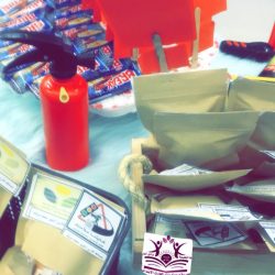 تفعيل اليوم العالمي لدفاع المدني الثانوية الثانية والعشرون