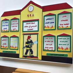خطة الأخلاء في الثانوية السابعة بتعليم الرس