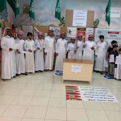 تعليم الجوف – تنفيذ مبادرة (اخمدها) في متوسطة المثنى بن حارثة للبنين بقطاع سكاكا