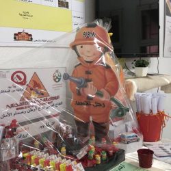 روضة طيور الجنة بتبوك تفعل اليوم العالمي للدفاع المدني 2020