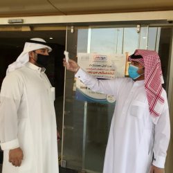 تعليم ينبع _  ضمن الاجراءات الاحترازية ضد فيروس كرونا تعقيم مكاتب ادارة التعليم