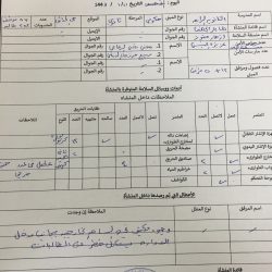 تعليم ينبع# زيارات ميدانية  لتفقد استمارة  السلامة المدرسية داخل المنشأة التعليمية