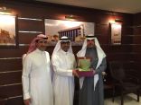 مدير تعليم عنيزة يشكر مدير شركة خطوط للاستشارات الهندسية