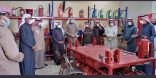 بمناسبة اليوم العالمي للدفاع المدني مدير تعليم الزلفي يفتتح معمل وسائل السلامة