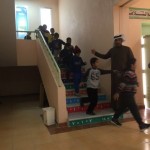 خطة إخلاء فرضي بمدرسة/  ابتدائية الفلاح بالحمه بيشة