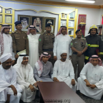 خطة إخلاء إفتراضية بالإبتدائية الثانية في الدلم(الخرج)