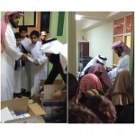 خطة اخلاء وهمية بالمتوسطة الثانية والخمسون بتعليم القصيم