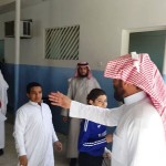 الأبتدائية الفيصلية بعرعر تقيم فرضية إخلاء