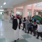 خطة اخلاء وهمية في ابتدائية الشمس الاهلية بالرياض