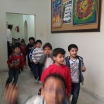 خطة اخلاء وهمية في ابتدائية طلحة بن البراء