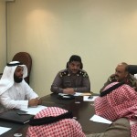 مدير إدارة الأمن والسلامة يعقد اجتماعا بمشرفي الأمن و السلامة المدرسية لمناقشة الاستعداد لليوم العالمي للدفاع المدني