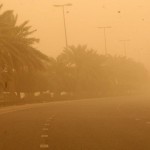 خطة الاخلاء الافتراضية من خطر الغبار والرياح في الثانوية السابعة عشر بالخرج