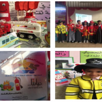 مدارس براعم أطياب الابتدائية تفعل اليوم العالمي للدفاع المدني
