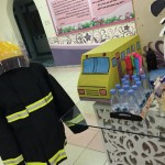 فرضية إخلاء في الابتدائية العاشرة للبنات بالحوطة والحريق