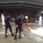 متوسطة النظامية الاهلية بنين تفعل اليوم العالمي للدفاع المدني