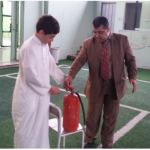 الأستاذ / سلطان الطلحي في زيارة للمدينة الكشفية بالحوية