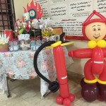 ابتدائية عشيره تفعل اليوم العالمي للدفاع المدني