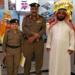 ركن التعليم في ثالث أيامه يستقبل طلاب المدارس خلال الفترة الصباحية