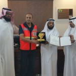 متوسطة الارقم الاهلية بنين تفعل اليوم العالمي للدفاع المدني