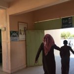 تنفيذ خطة الاخلاء في مدرسة ابي ايوب الانصاري الابتدائية