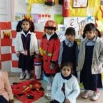 تفعيل اليوم العالمي للدفاع المدني بالثانوية الاولى مقررات بالمجمعة