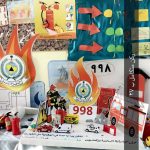 تفعيل اليوم العالمي للدفاع المدني في ثانوية أم المؤمنين عائشة  رضي الله عنها بمنطقة الرياض