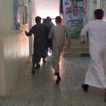 تنفيذ خطة الاخلاء في مدرسة ابتدائية التلاحم الاهلية بصوير