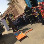 الروضة السابعة بالديلمي بإدارة تعليم بيشة تشارك بفعاليات اليوم العالمي للدفاع المدني2018